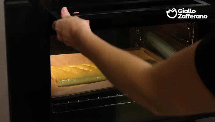 Cuocere in forno ventilato a 190° per circa 25-27 minuti.