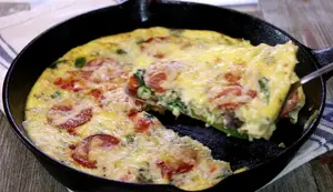 Frittata Pizza: Ricetta veloce e gustosa!