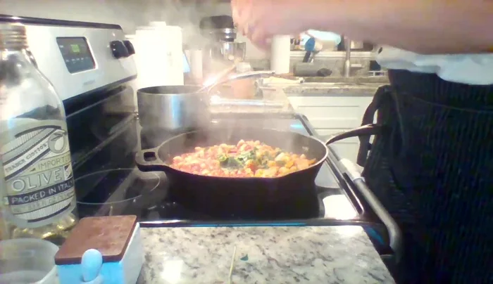 Cospargere con il pangrattato panko e qualche fiocchetto di burro.